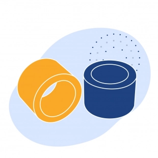 Втулка бронзовая 200 мм БРК1Н3