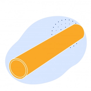 Трубая цельнотянутая 45х3.5 мм ст20 ГОСТ 8734-75