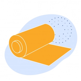 Фторопластовая пленка 0.012x55 мм КО ГОСТ 24222-80