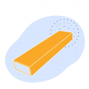 Оцинкованная прямоугольная труба 80х60х7 мм Ст3пс ГОСТ 8645-68