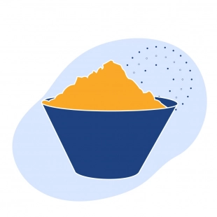 Химически модифицированный кукурузный крахмал горячего набухания E1442 GranStarch MH