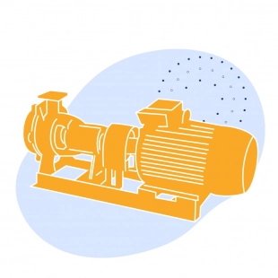 Насос морской CRS 12-250/4 нро X Ливнынасос Ciris X