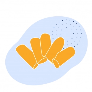 Напальчник резиновый ТУ 38.106567-88