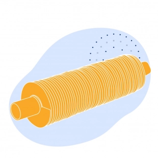 Стальная оребренная труба 32x4 мм Ст3