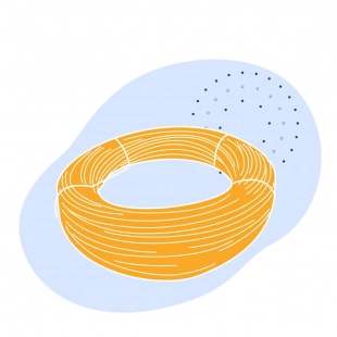 Канат закрытый подъемный 38 мм ГОСТ 10506-76