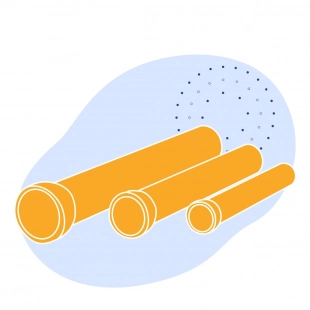 Стеклопластиковая труба обсадная 50х4.8 ГОСТ Р 53201-2008