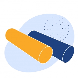 Текстолит стержневой 8x550 мм ГОСТ 5385-74