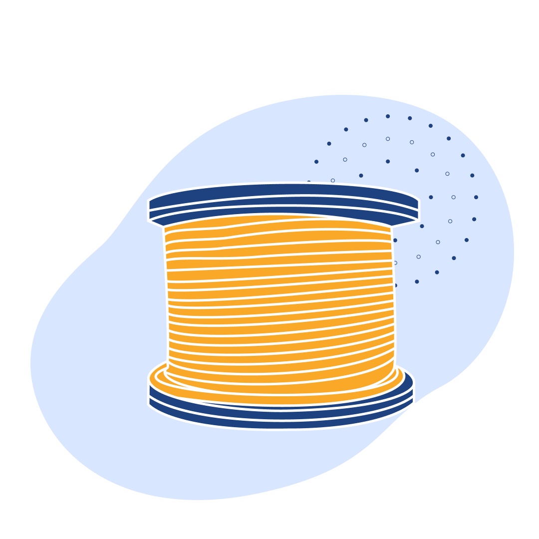 Канат грузоподъемный оцинкованный ГОСТ 7668-80 13.5 мм