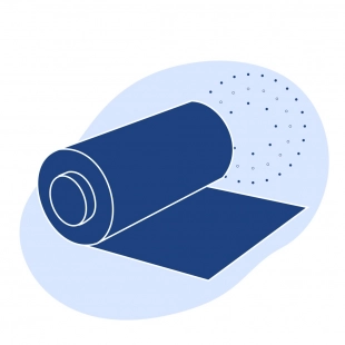 Фторопластовая пленка 0.012x55 мм КО ГОСТ 24222-80