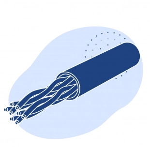 Кабель связи бронированный 300 пар 0.4 мм ТППэпБ ГОСТ 31943-2012