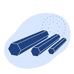 Шестигранник нержавеющий 85 мм AISI 304 ГОСТ 18968-73