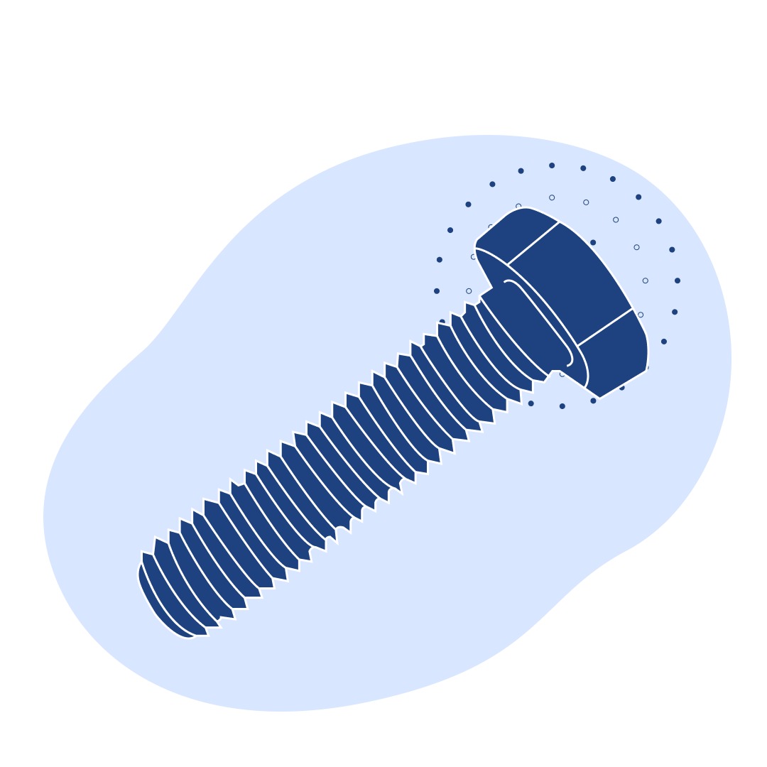 Болт шестигранный с фланцем 30ХГСА М16x120 мм DIN 6921
