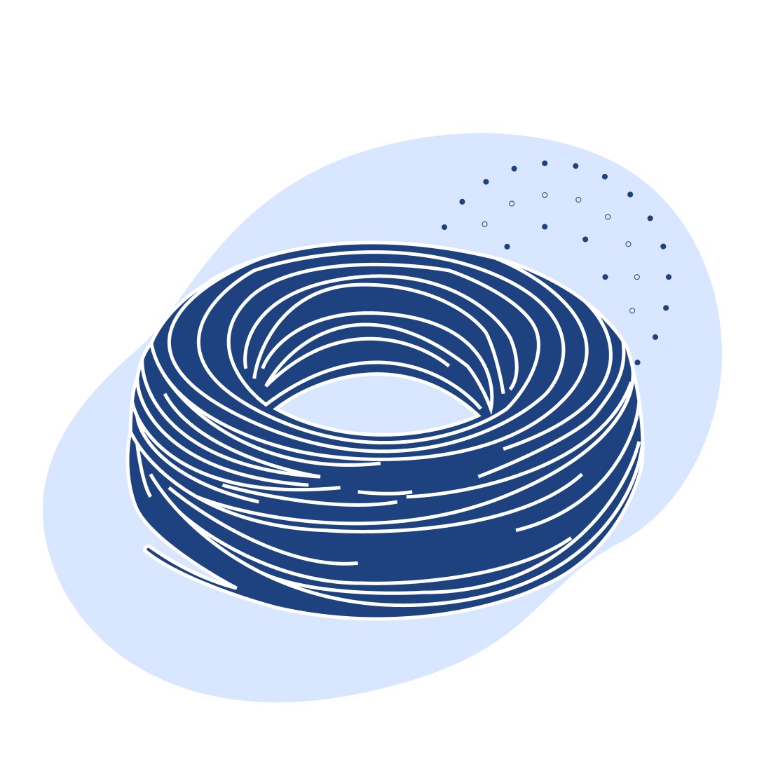Канат тройной свивки ЛК-Р 59.5 мм ГОСТ 3089-80