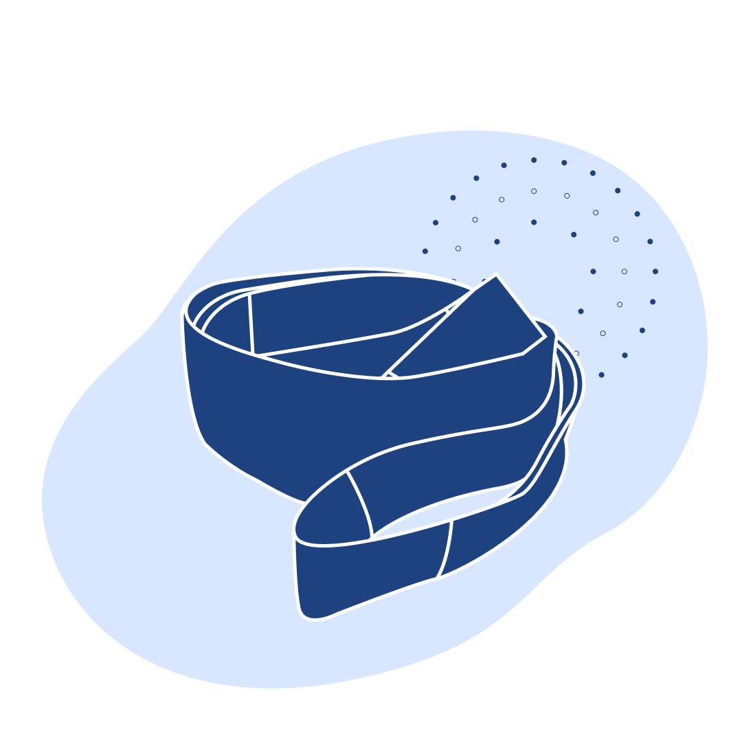 Строп двухпетлевой текстильный желтый 3 т 3 м